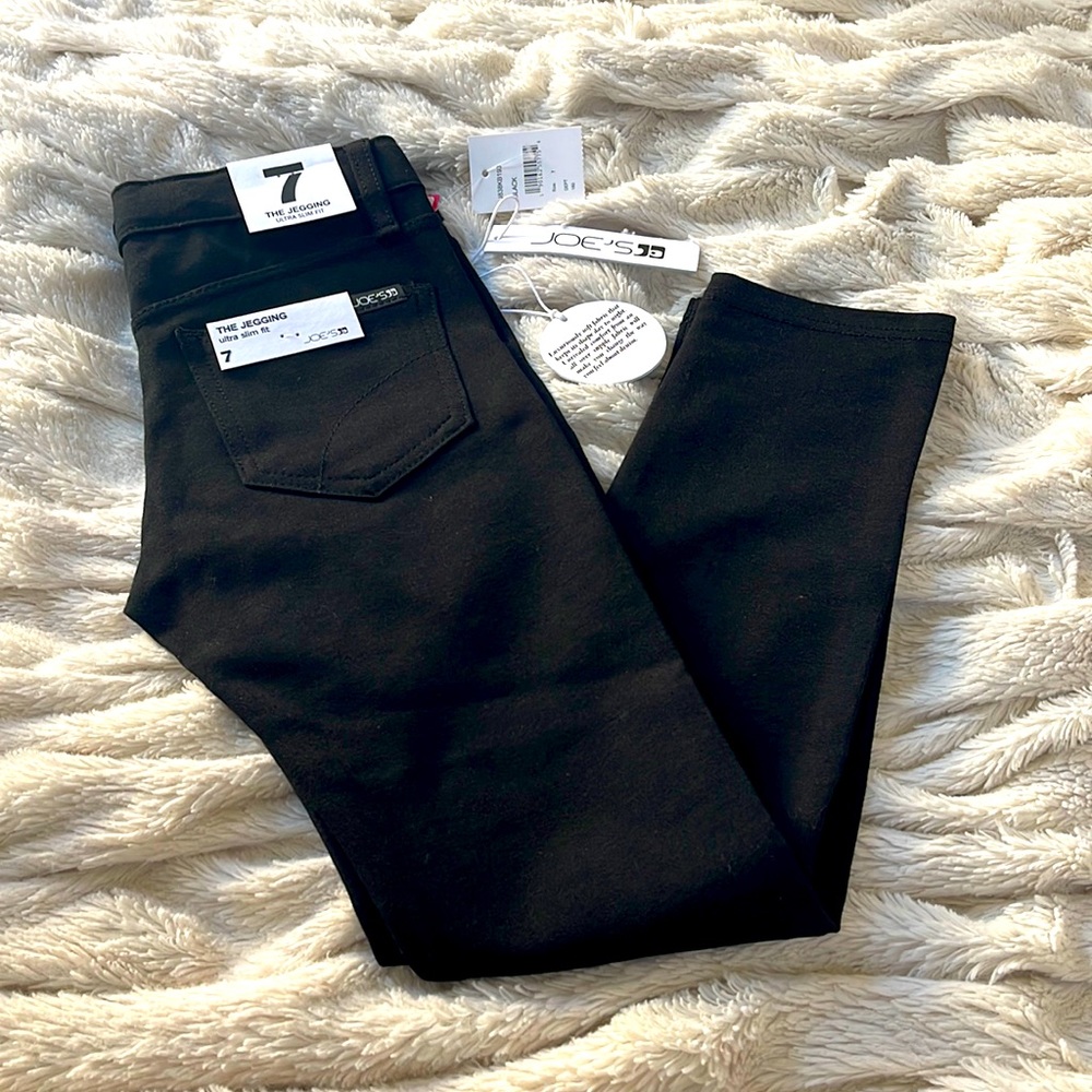 Girls size 7 Joe’s Slim Fit Jegging black